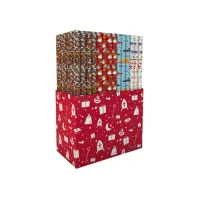 Inpakpapier Sint 46.5x250cm assorti