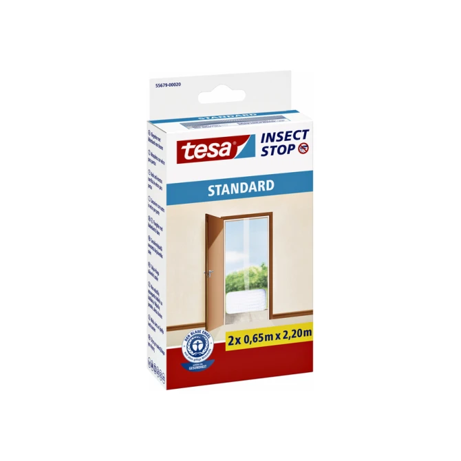 Insectenhor tesa® Insect Stop STANDARD deur 2x 0,65x2,20m antraciet