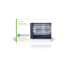 Insectenlamp Nedis electrisch 2x8watt 50M2 zwart Insectenlamp Nedis electrisch 2x8watt 50M2 zwart