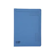 Insteekmap Exacompta L-model Clean'Safe bedrukt blauw 5 stuks