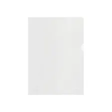 Insteekmap L-model Esselte A4 100% gerecycled 0.10mm transparant 100 stuks Insteekmap L-model Esselte A4 100% gerecycled 0.10mm transparant 100 stuks