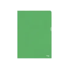 Insteekmap L-model Esselte standaard A4 0.11mm PP groen 100 stuks Insteekmap L-model Esselte standaard A4 0.11mm PP groen 100 stuks