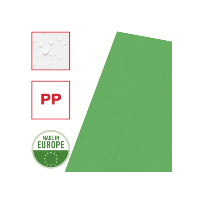 Insteekmap L-model Esselte standaard A4 0.11mm PP groen 100 stuks
