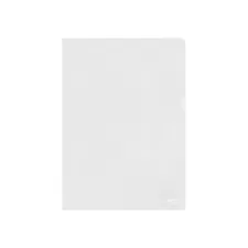 Insteekmap L-model Esselte standaard copy safe PP A4 transparant 100 stuks Insteekmap L-model Esselte standaard copy safe PP A4 transparant 100 stuks