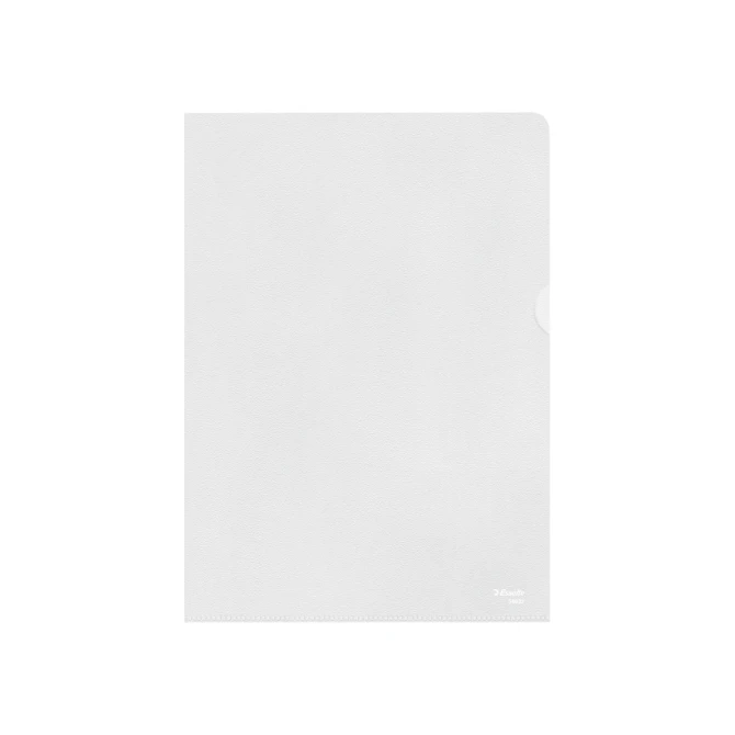 Insteekmap L-model Esselte standaard copy safe PP A4 transparant 100 stuks