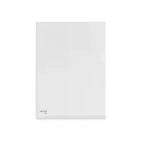 Insteekmap L-model Leitz premium A4 0.17mm PVC met expansievouw nerf 5 stuks