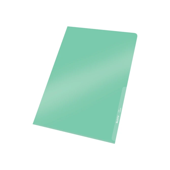 Insteekmap L-model Leitz Premium copy safe 0.15mm PVC A4 groen 100 stuks