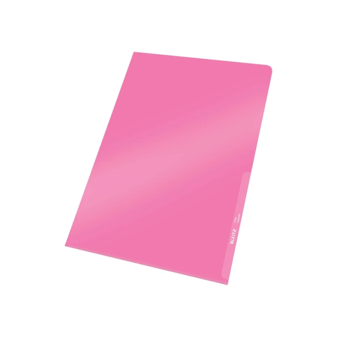 Insteekmap L-model Leitz Premium copy safe 0.15mm PVC A4 rood 100 stuks