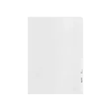 Insteekmap L-model Leitz Recycle A4 0.10mm PP transparant 25 stuks Insteekmap L-model Leitz Recycle A4 0.10mm PP transparant 25 stuks