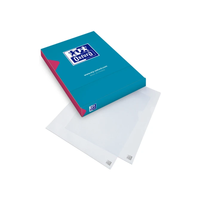 Insteekmap L-model Oxford A4 PP 120µ generfd 100 stuks