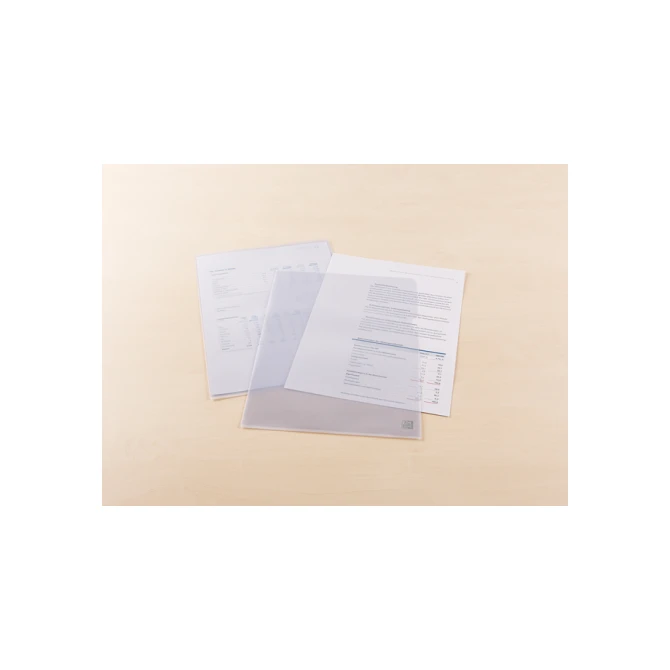 Insteekmap L-model Oxford A4 PVC 140µ glashelder 100 stuks