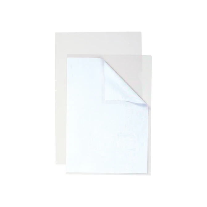 Insteekmap L-model Qbasic A4 PP 0.09mm nerf 100 stuks