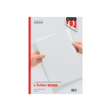 Insteekmap L-model Quantore A4 PP 0.16mm glad 25 stuks