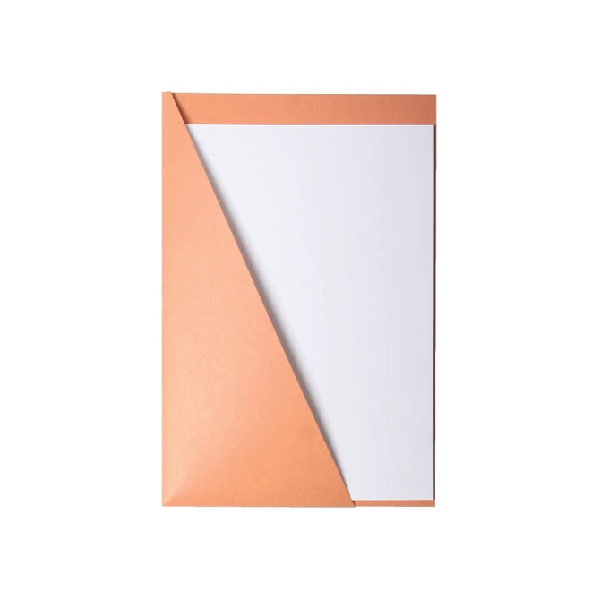 Insteekmap Quantore driehoek ICN1 219x330mm 225gr chamois