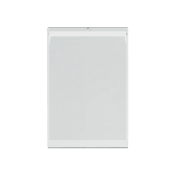 Insteekmap U-model Leitz Premium met ophangoog 0.20mm PVC A4 transparant 50 stuks