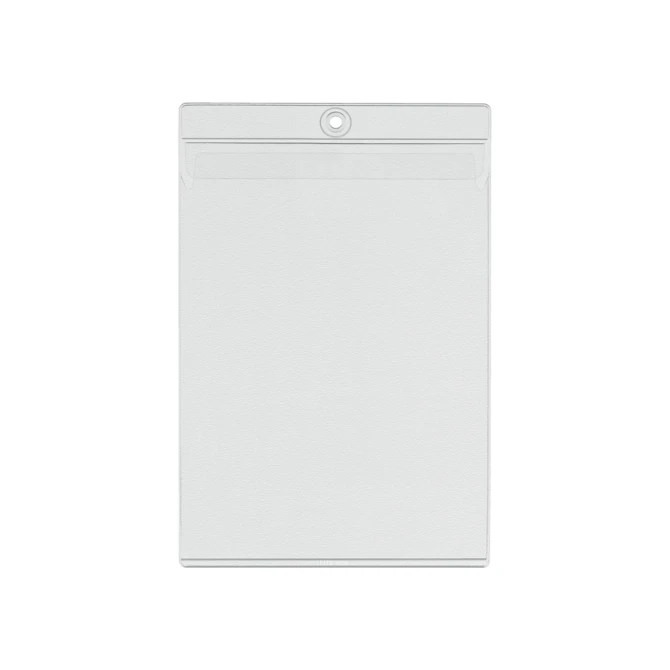 Insteekmap U-model Leitz Premium met ophangoog 0.20mm PVC A5 transparant 50 stuks