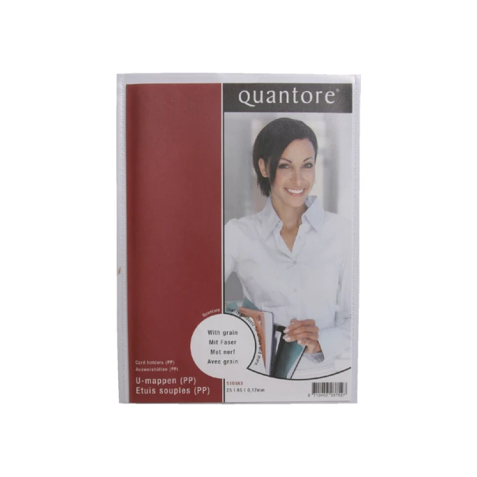 Insteekmap U-model Quantore A5 PP 0.12mm 25 stuks