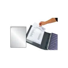 Insteektas Djois U-map 158x220mm zelfklevend PP transparant 10 stuks