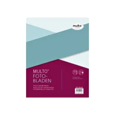 Interieur Multo fotobladen A4 23-gaats met dekvel chamois 20 vel Interieur Multo fotobladen A4 23-gaats met dekvel chamois 20 vel