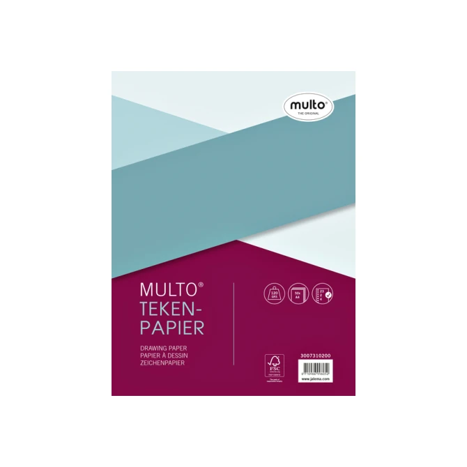 Interieur Multo tekenpapier A4 23-rings 50 vel