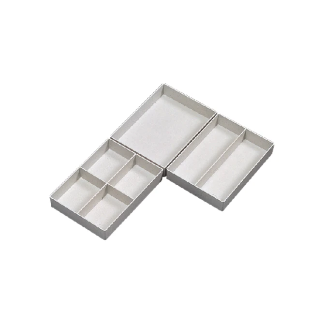 Inzetbak Djois hoog 70x122x168mm 1-vaks grijs