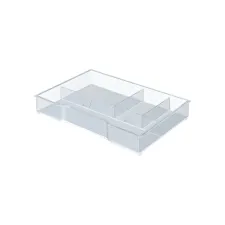 Inzetbak Leitz voor ladenbox transparant Inzetbak Leitz voor ladenbox transparant