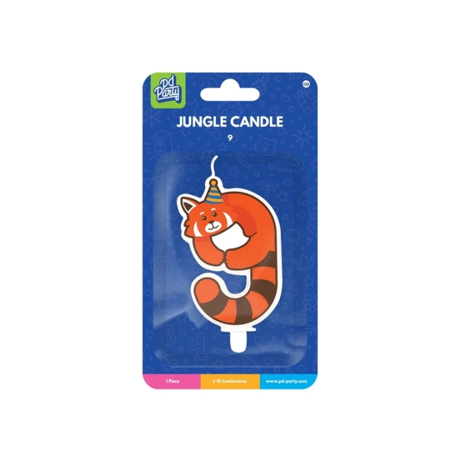 Jungle candle 9 Red Panda
