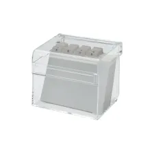 Kaartenbak Maul met index DIN A7 acryl