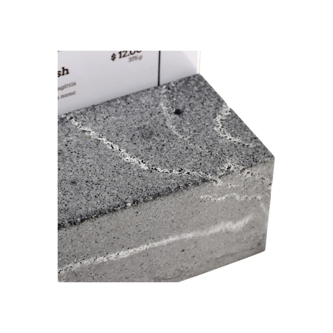 Kaarthouder Europel A4 Polystone antraciet