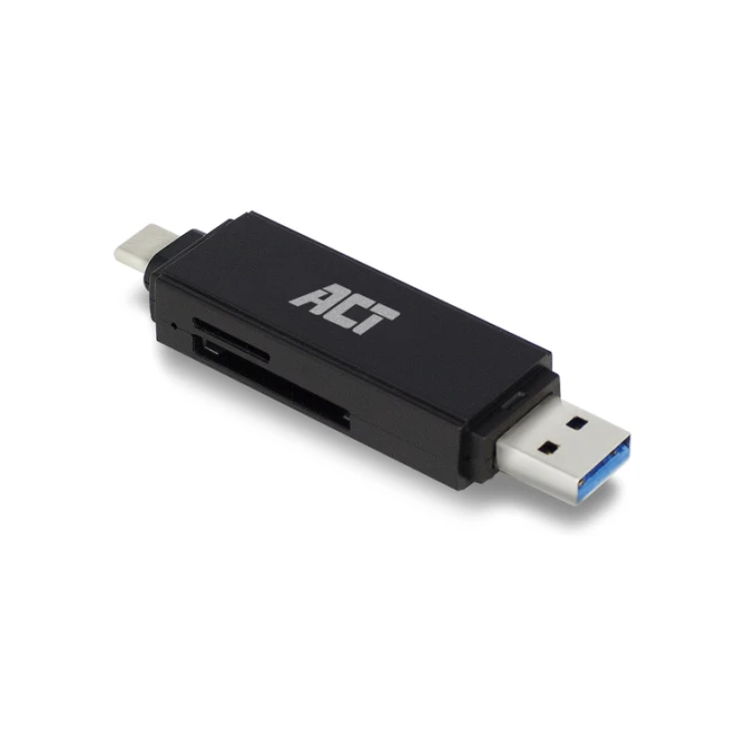 Kaartlezer ACT USB-C/USB-A 3.0