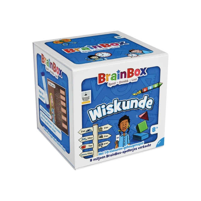 Kaartspel Brainbox wiskunde