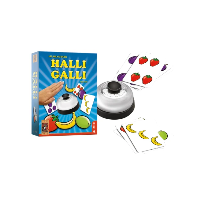 Kaartspel Halli Galli - Het spel met de bel