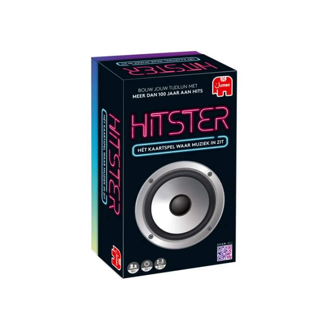 Kaartspel Hitster 16+ waar muziek in zit