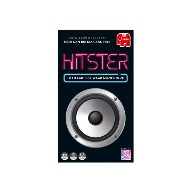 Kaartspel Hitster 16+ waar muziek in zit