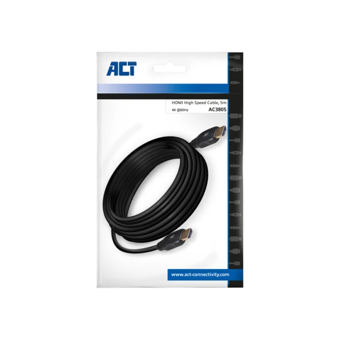 Kabel ACT HDMI High Speed type 1.4 5 meter