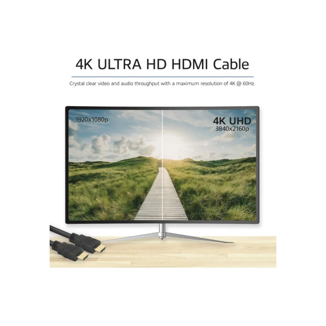 Kabel ACT HS v2.0 HDMI-A male - HDMI-A male (AWG30) 1 meter