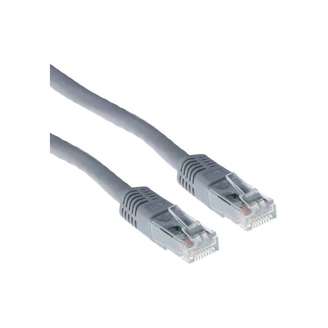 Kabel ACT U/UTP CAT6 patchkabel RJ45 Grijs 30 meter
