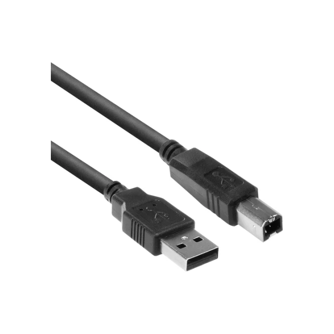 Kabel ACT USB 2.0 A male - USB B male 1 meter