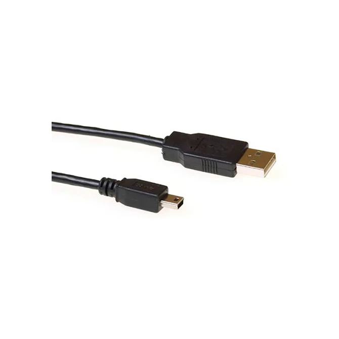 Kabel ACT USB 2.0 A male - USB mini B5 male 3 meter
