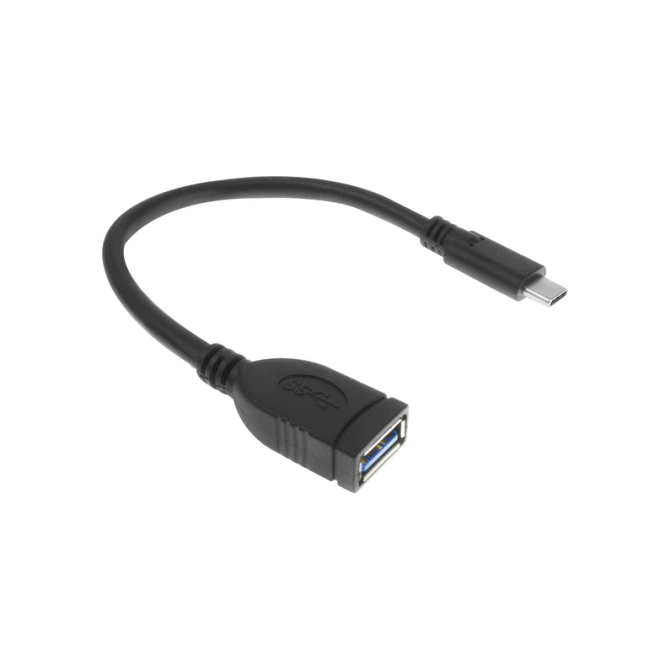 Kabel ACT USB 3.0 OTG USB-C male naar USB-A female