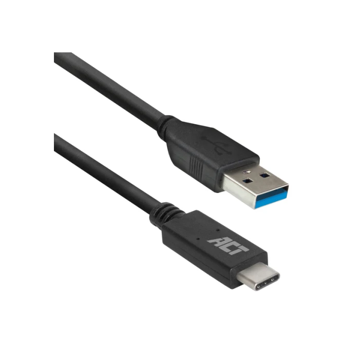 Kabel ACT USB A 3.2 naar USB-C 2 meter Kabel ACT USB A 3.2 naar USB-C 2 meter