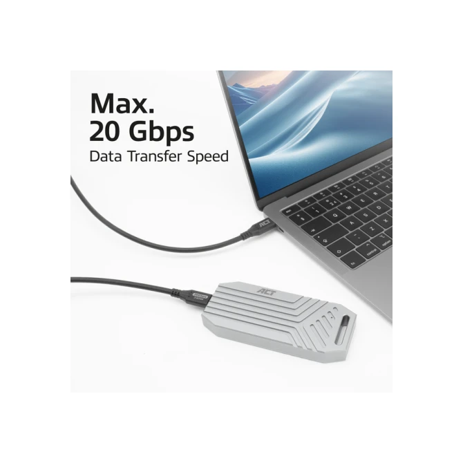 Kabel ACT USB-C 4.0 20Gbps 1m