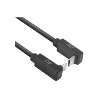 Kabel ACT USB-C hoek boven/beneden 10Gbps 1m