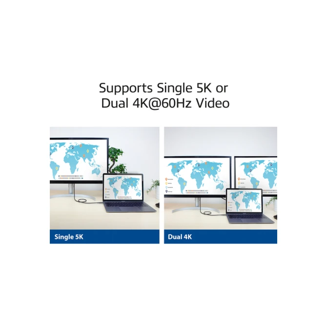 Kabel ACT USB-C USB 4 20Gbps Thunderbolt3 1 meter