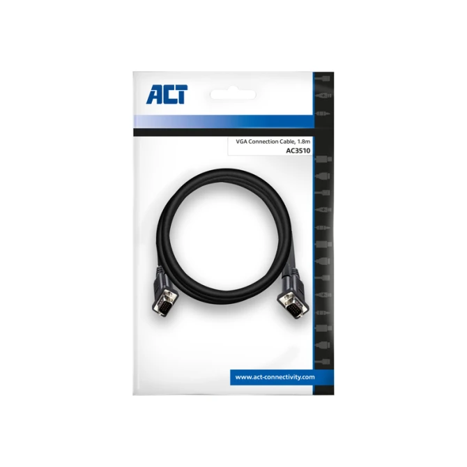 Kabel ACT VGA Monitor 1.8 meter