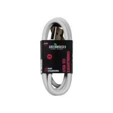 Kabel Green Mouse USB-A to Lightning data Woven 1m Kabel Green Mouse USB-A to Lightning data Woven 1m