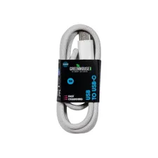 Kabel Green Mouse USB-A to USB-C data Woven 1m Kabel Green Mouse USB-A to USB-C data Woven 1m
