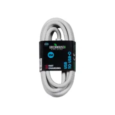 Kabel Green Mouse USB-A to USB-C data Woven 2m Kabel Green Mouse USB-A to USB-C data Woven 2m