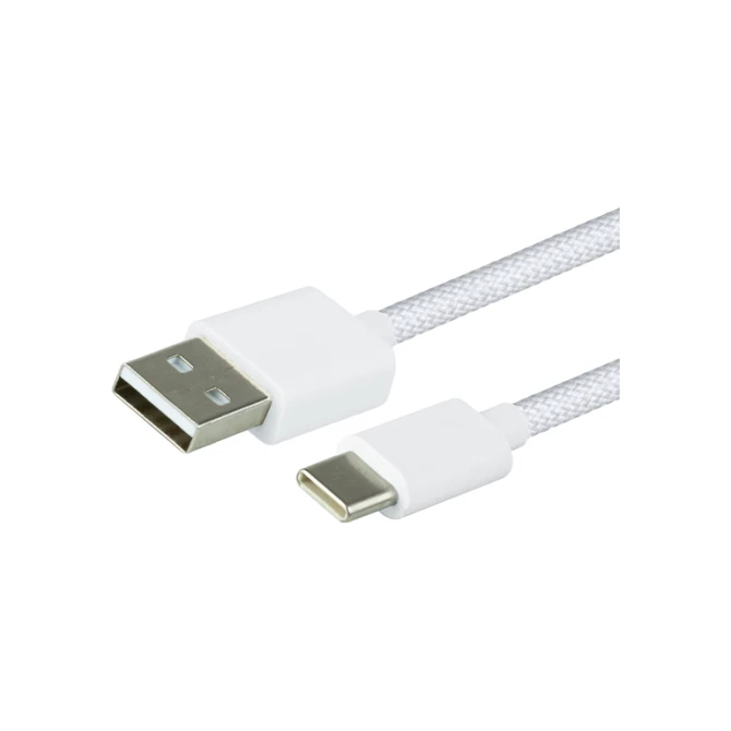 Kabel Green Mouse USB-A to USB-C data Woven 2m