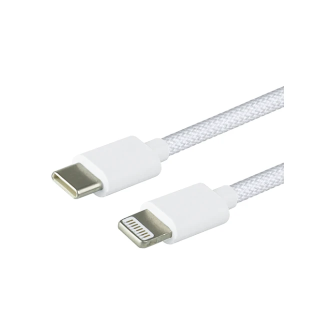 Kabel Green Mouse USB-C to Lightning data Woven 2m
